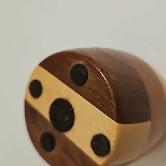 Mid Century Modern Hand turned set of wooden bowls. - Picture 4 of 12